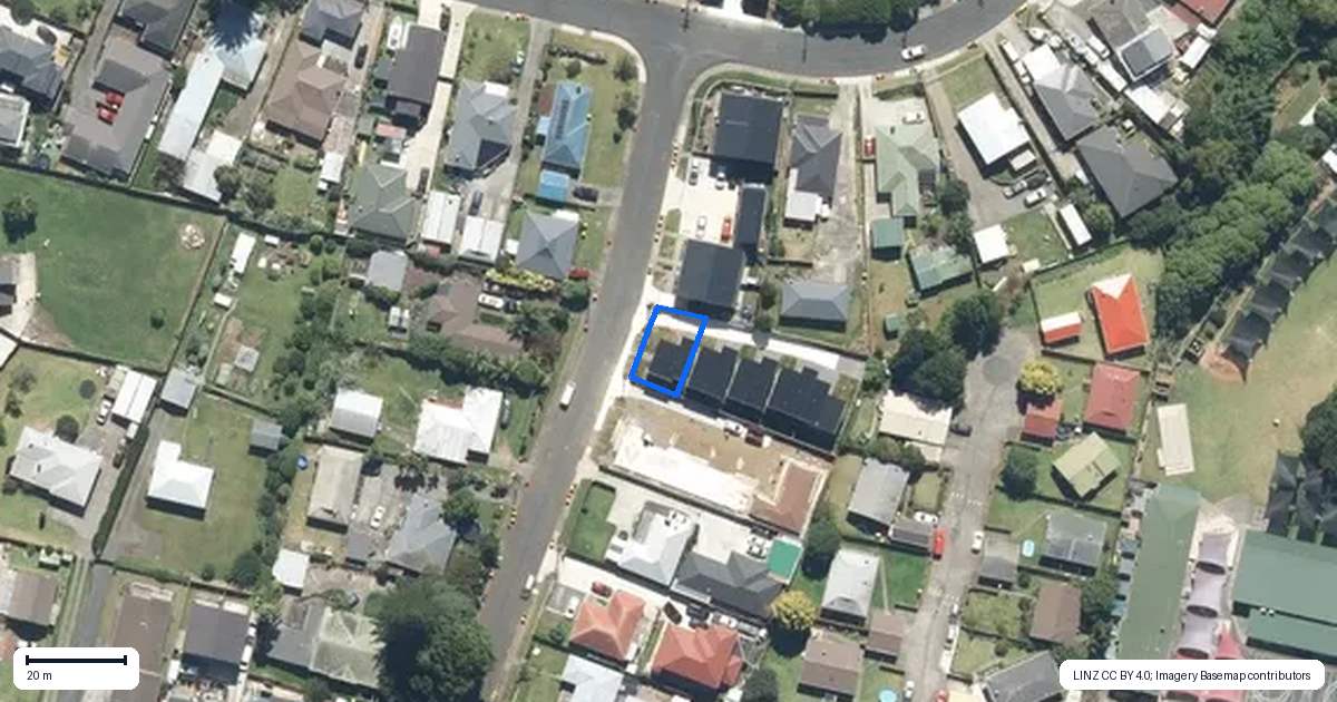 Property context map for 1/11 Morris Avenue, Papatoetoe, Auckland