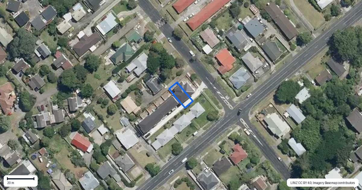 Property context map for 2/63 Gardner Avenue, New Lynn, Auckland