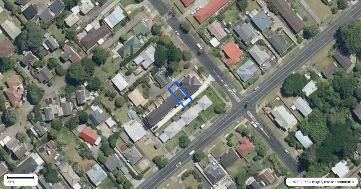 Property context map for 3/63 Gardner Avenue, New Lynn, Auckland