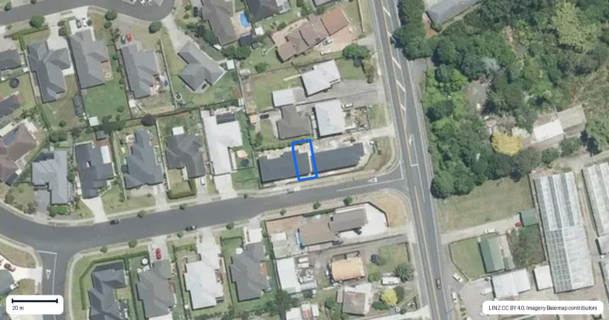Property context map for 106C Parkhaven Drive, Rosehill, Papakura