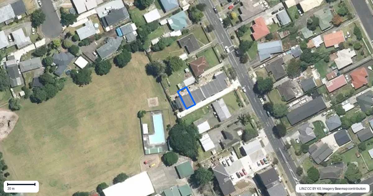 Property context map for 47E Friedlanders Road, Manurewa, Auckland