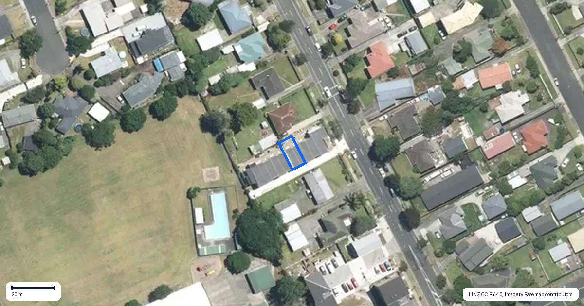 Property context map for 47C Friedlanders Road, Manurewa, Auckland