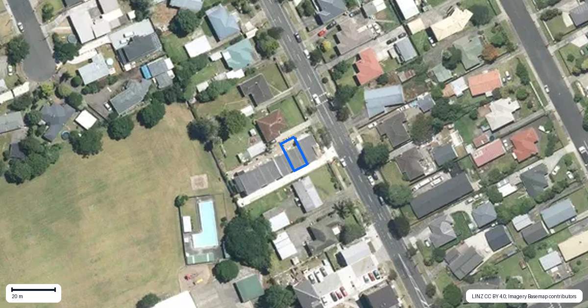 Property context map for 47B Friedlanders Road, Manurewa, Auckland