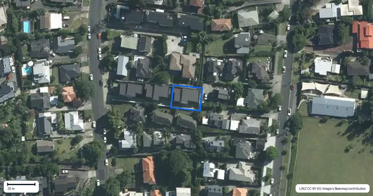 Property context map for 71D Rukutai Street, Orakei, Auckland