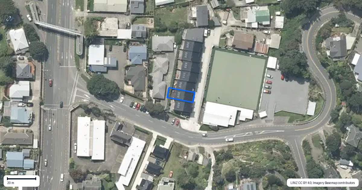 Property context map for 2/7 Grays Road, Plimmerton, Porirua