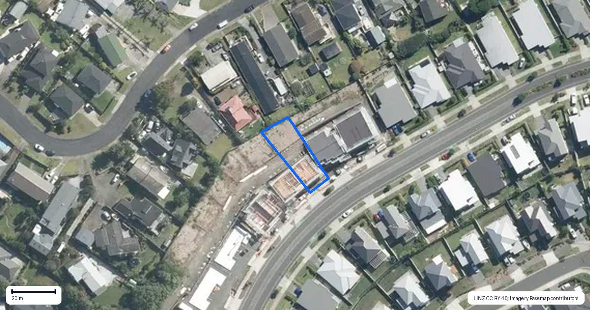 Property context map for 32A Kukuwai Avenue, Red Beach, Whangaparaoa