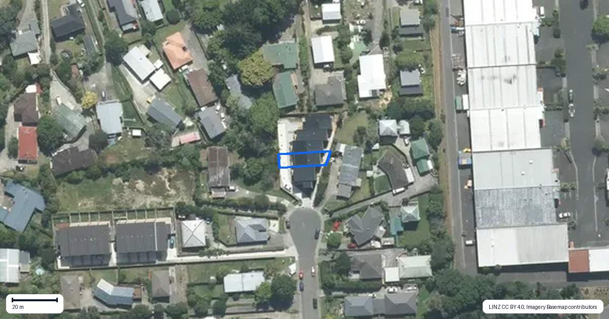Property context map for 31B Ludlow Terrace, Totara Vale, Auckland