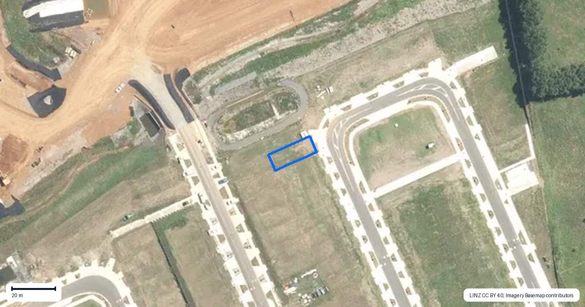 Property context map for 29 Oopunga Road, Pukekohe