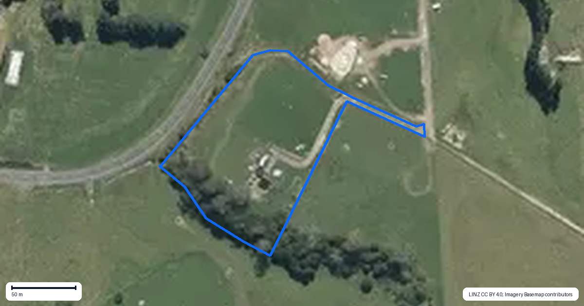 Property context map for 14C Darby Road, Arapuni, Putaruru