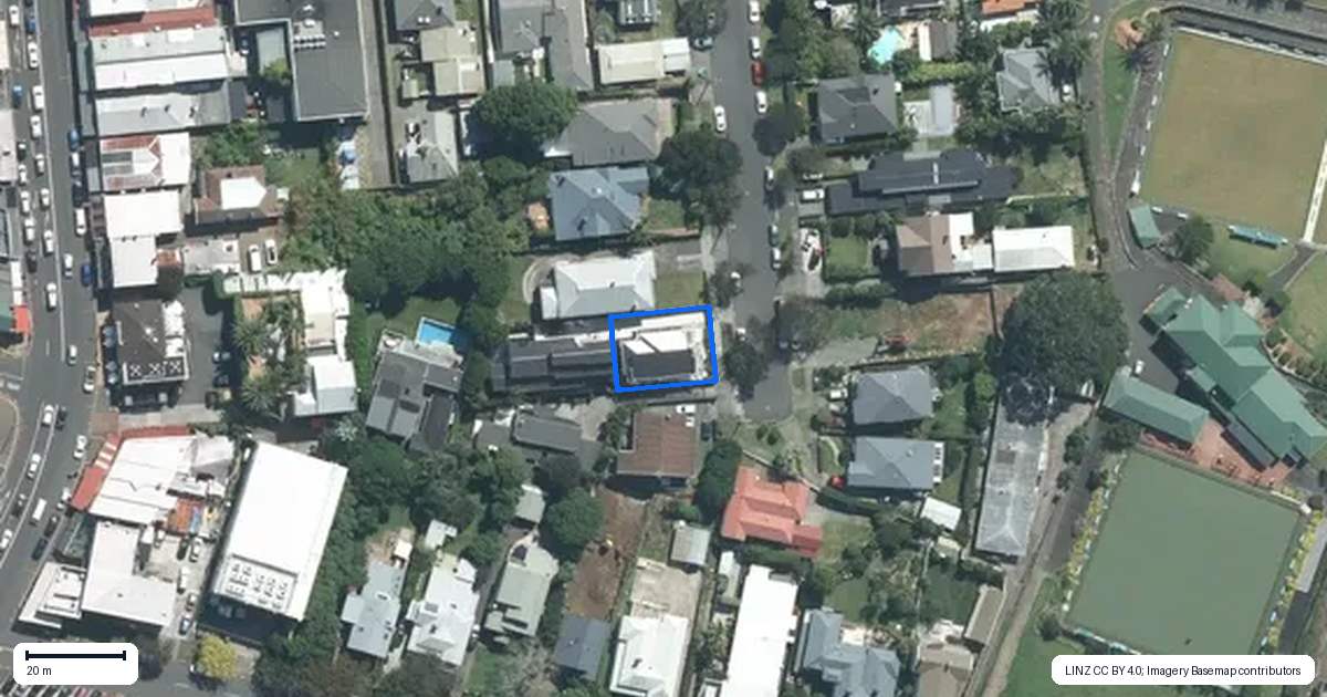 Property context map for 7A Eglinton Avenue, Mount Eden, Auckland