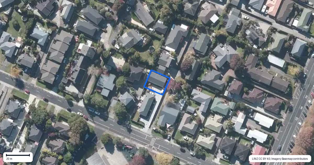 Property context map for 92C Nelson Street, Howick, Auckland