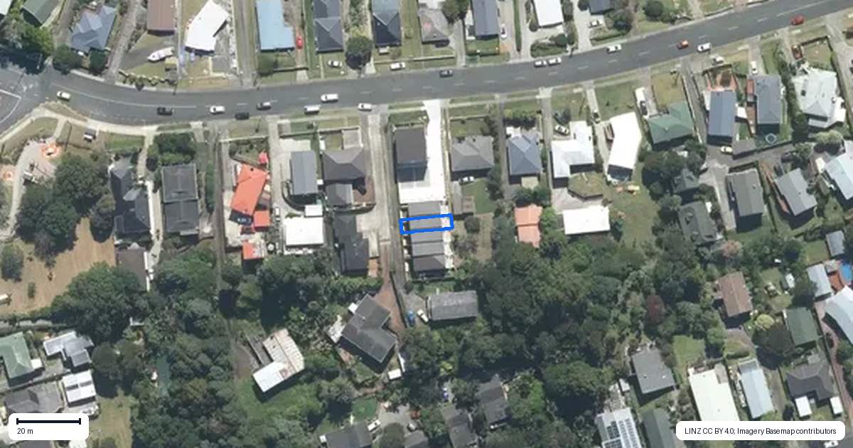 Property context map for 4/24 Seaview Road, Glenfield, Auckland