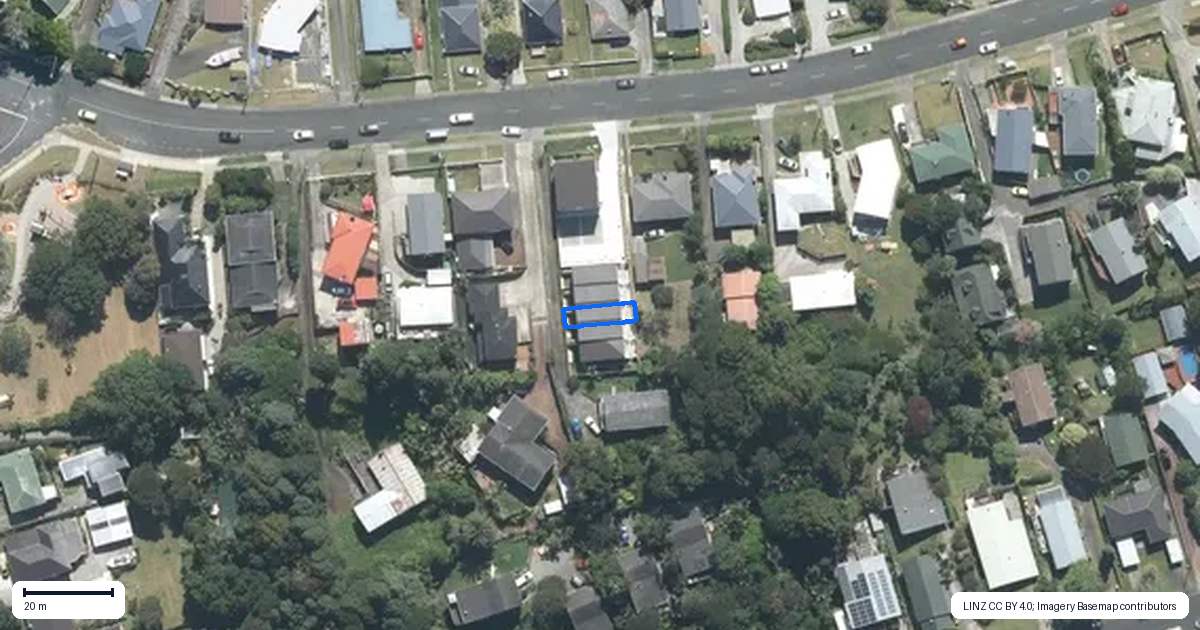 Property context map for 5/24 Seaview Road, Glenfield, Auckland