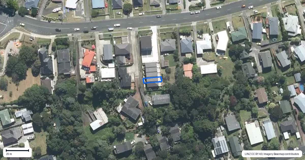 Property context map for 6/24 Seaview Road, Glenfield, Auckland