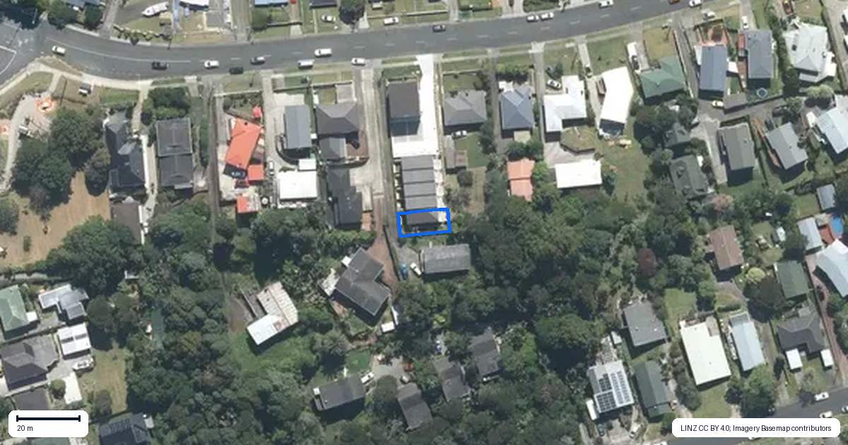 Property context map for 7/24 Seaview Road, Glenfield, Auckland