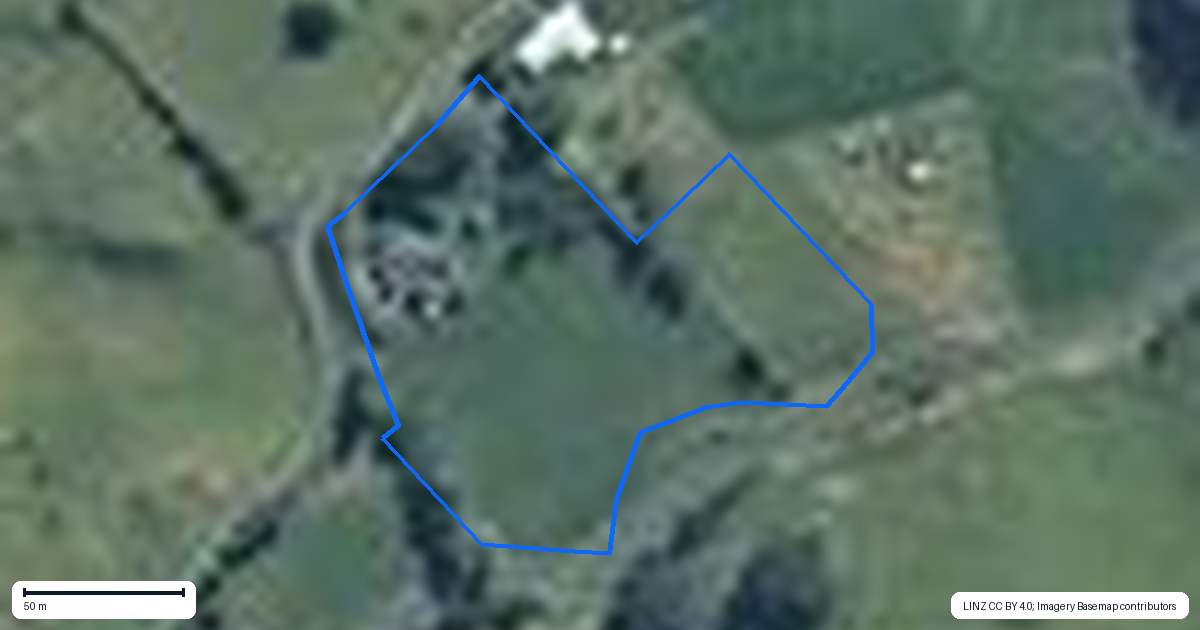 Property context map for 2627 Pahiatua Pongaroa Road, Makuri, Pahiatua