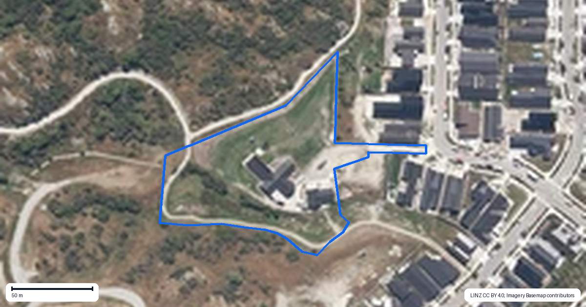 Property context map for 17 Kernel Loop, Jacks Point, Queenstown