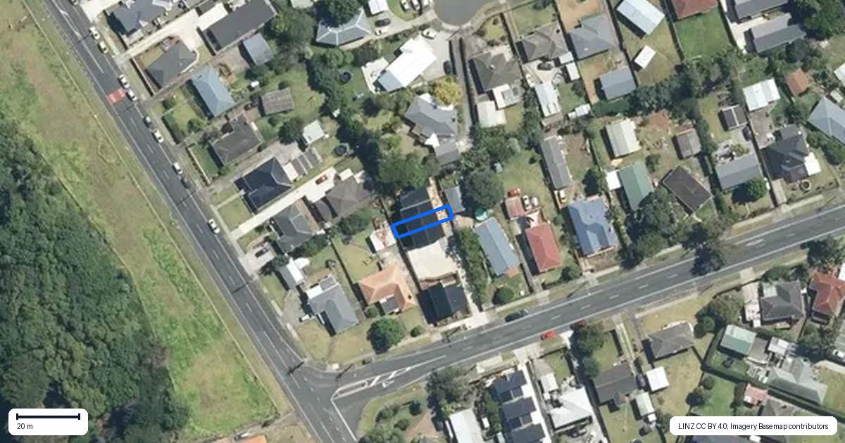 Property context map for 79D Miller Road, Mangere Bridge, Auckland