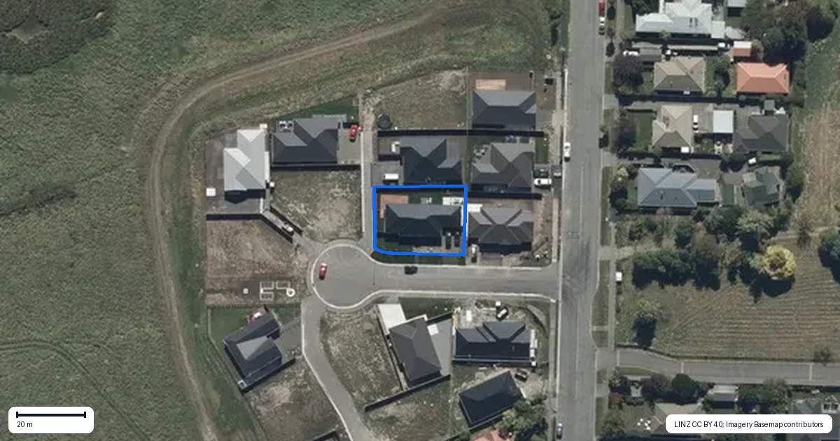 Property context map for 4 Rosevale Close, Mairehau, Christchurch
