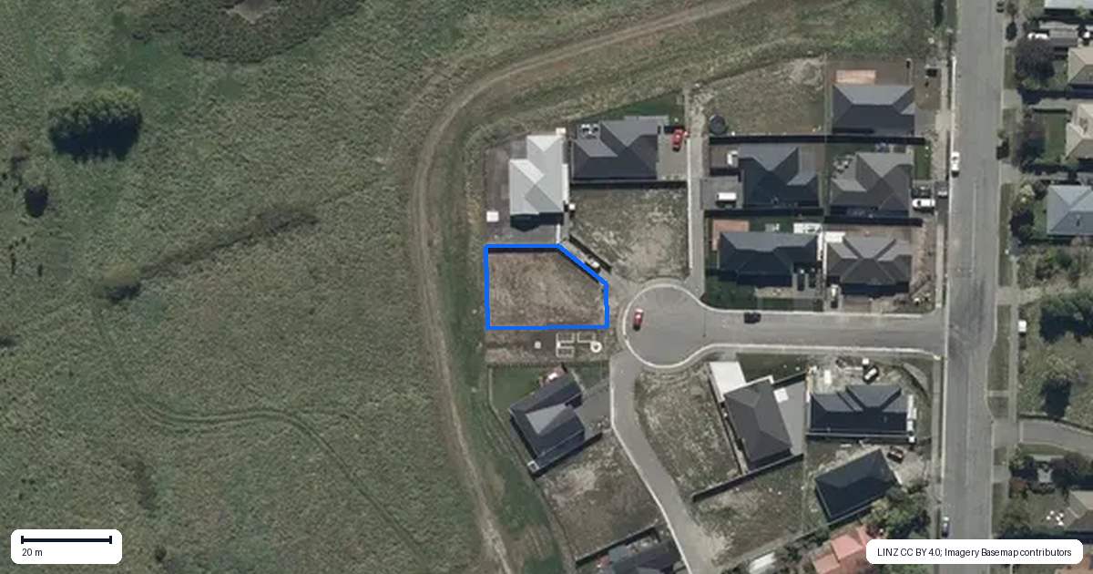 Property context map for 16 Rosevale Close, Mairehau, Christchurch