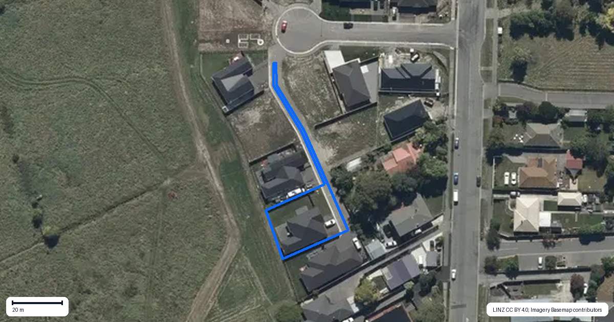 Property context map for 11 Rosevale Close, Mairehau, Christchurch