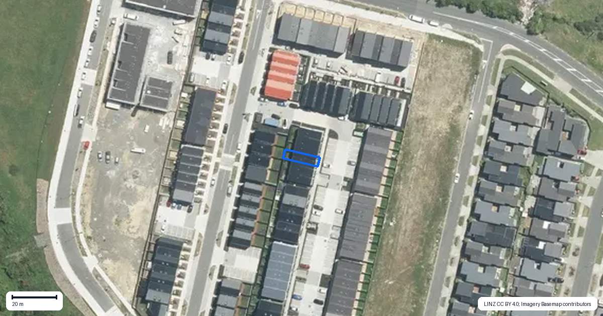 Property context map for 44 Kiato Lane, Flat Bush, Auckland