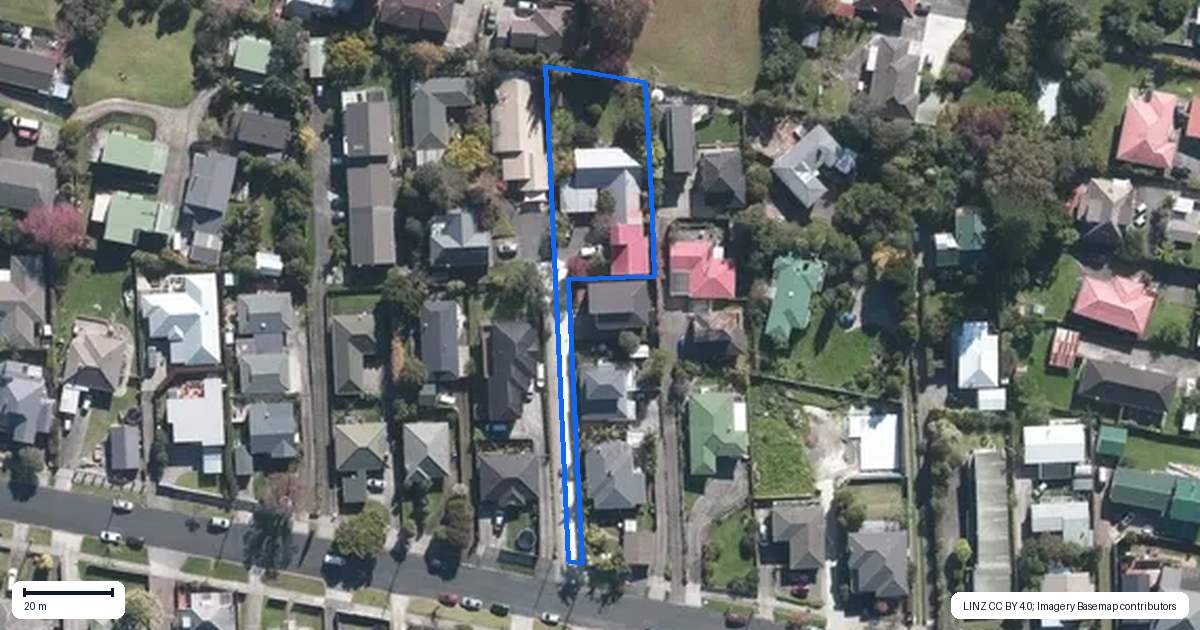 Property context map for 22A Methuen Road, Avondale, Auckland