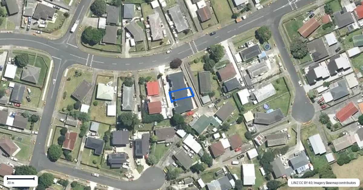 Property context map for 14C Sharland Avenue, Manurewa, Auckland
