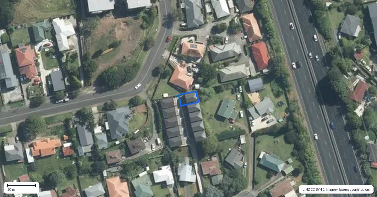 Property context map for 5/19 Kotahi Road, Mount Wellington, Auckland