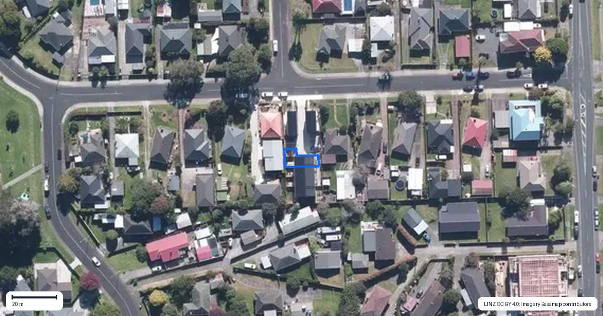 Property context map for 14C Durham Street, Te Atatu Peninsula, Auckland