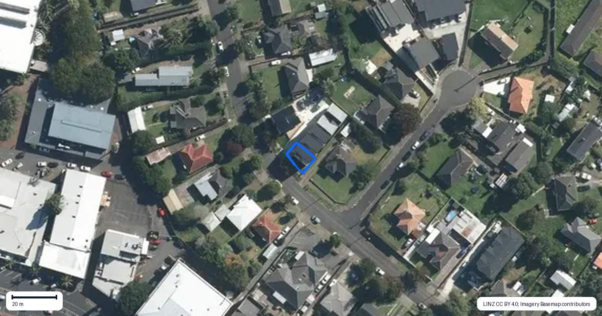 Property context map for 3/29 Te Koa Road, Panmure, Auckland