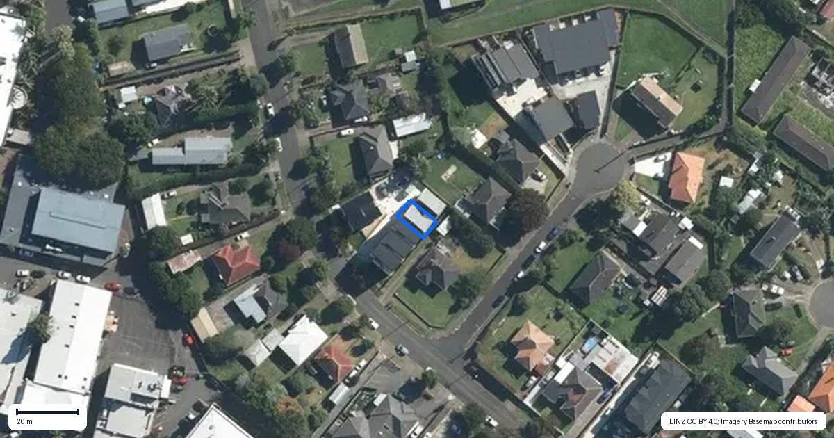 Property context map for 6/29 Te Koa Road, Panmure, Auckland