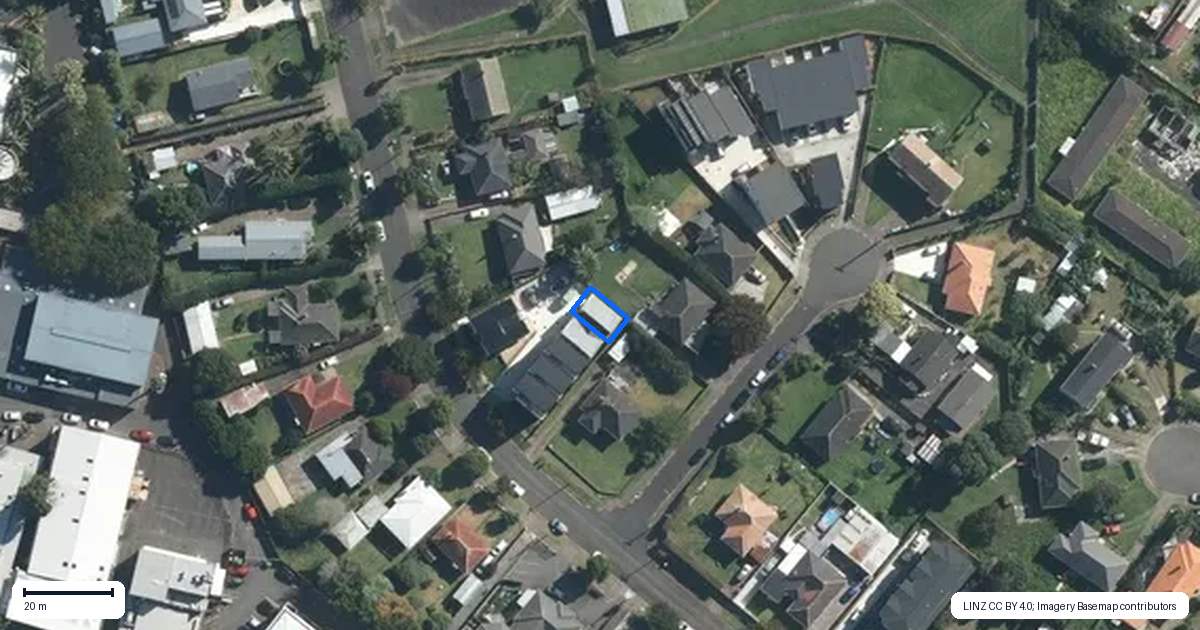 Property context map for 7/29 Te Koa Road, Panmure, Auckland