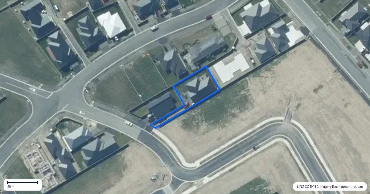 Property context map for 67 Lennon Drive, Rolleston
