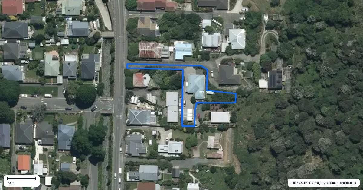 Property context map for 37A Brook Street, The Brook, Nelson