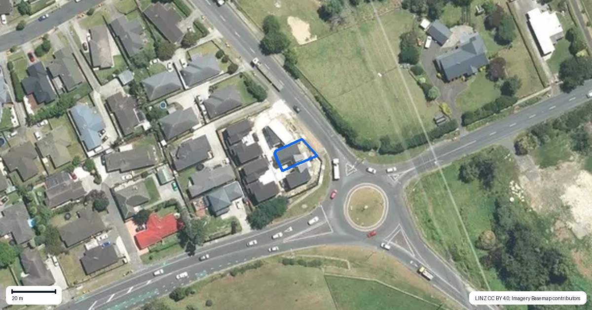 Property context map for 67E Stratford Road, Manurewa, Auckland