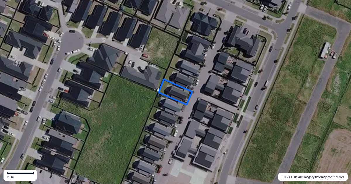 Property context map for 21 Kakariki Lane, Rototuna North, Hamilton