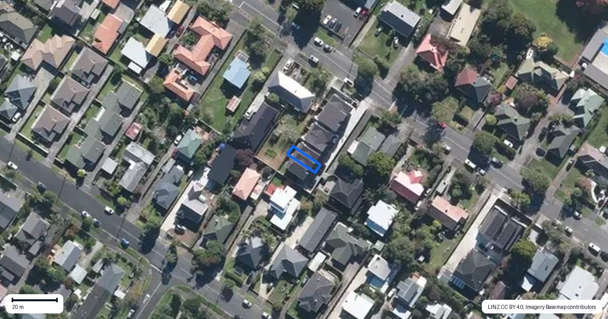 Property context map for 7/20 Oakley Avenue, Waterview, Auckland