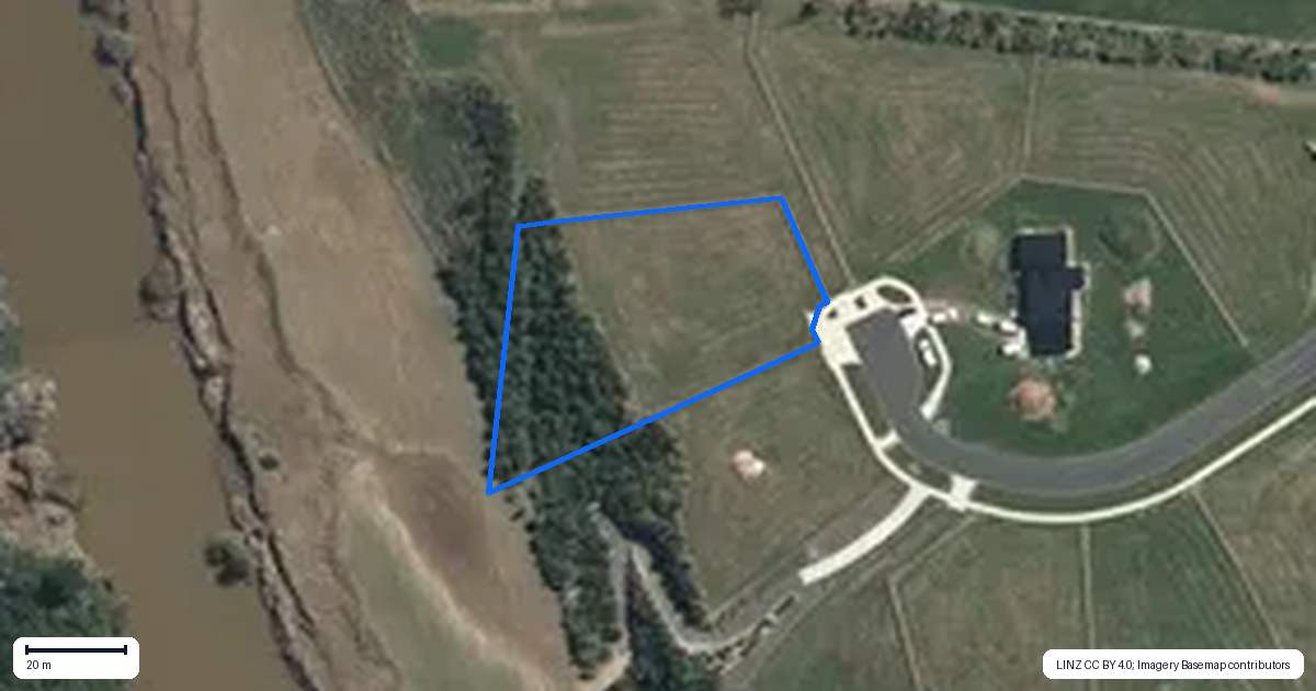Property context map for 127 Taraire Road, Pirongia