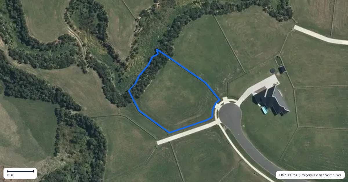 Property context map for 355 Manatuu Road, Pirongia