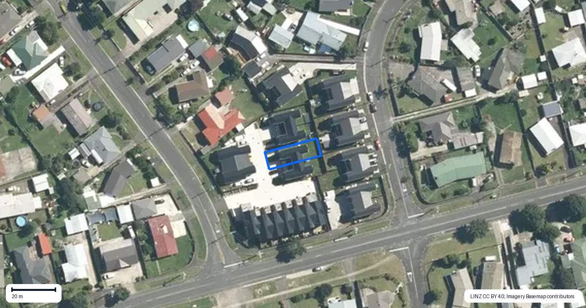 Property context map for 5/41 Prisk Street, Melville, Hamilton