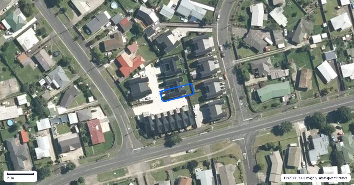 Property context map for 6/41 Prisk Street, Melville, Hamilton