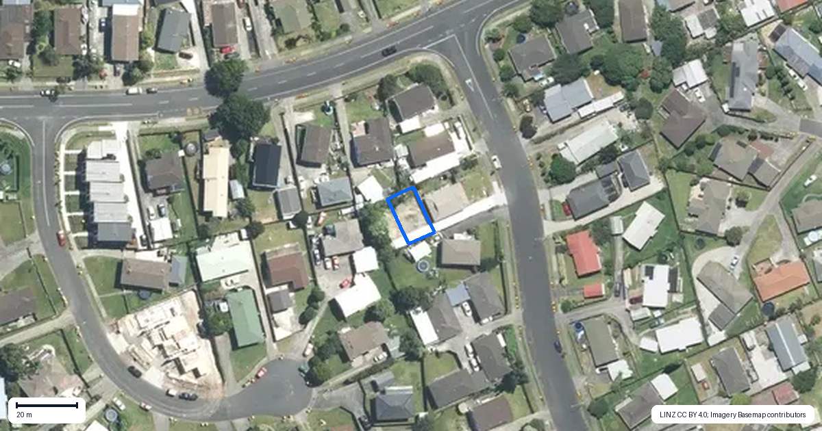 Property context map for 38A Limond Street, Randwick Park, Auckland