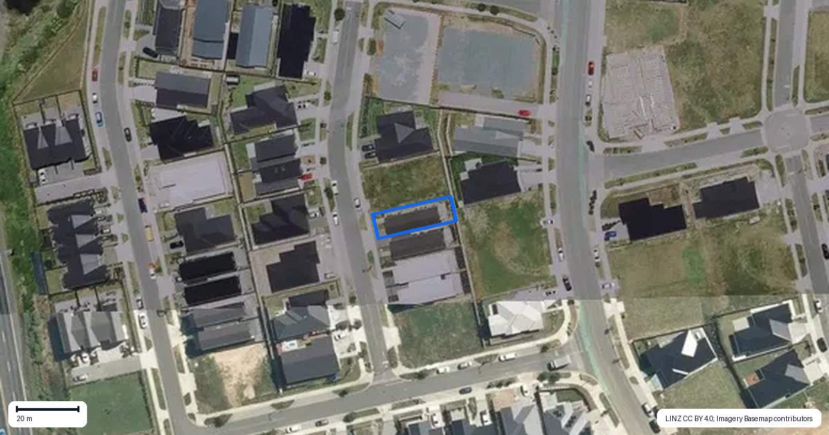 Property context map for 1/7 Celeste Terrace, Peacocke, Hamilton