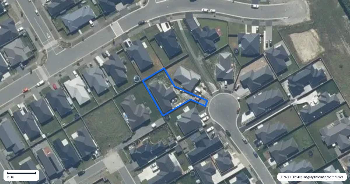 Property context map for 27 Radar Drive, Rolleston