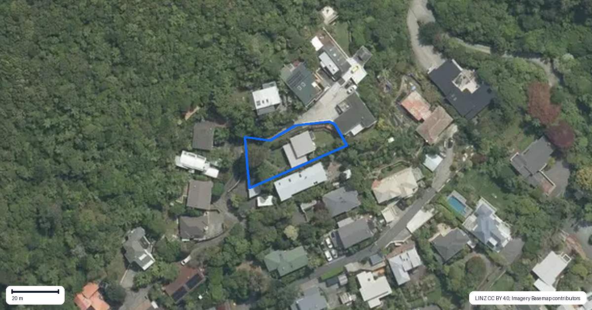 Property context map for 46 Baroda Street, Khandallah, Wellington