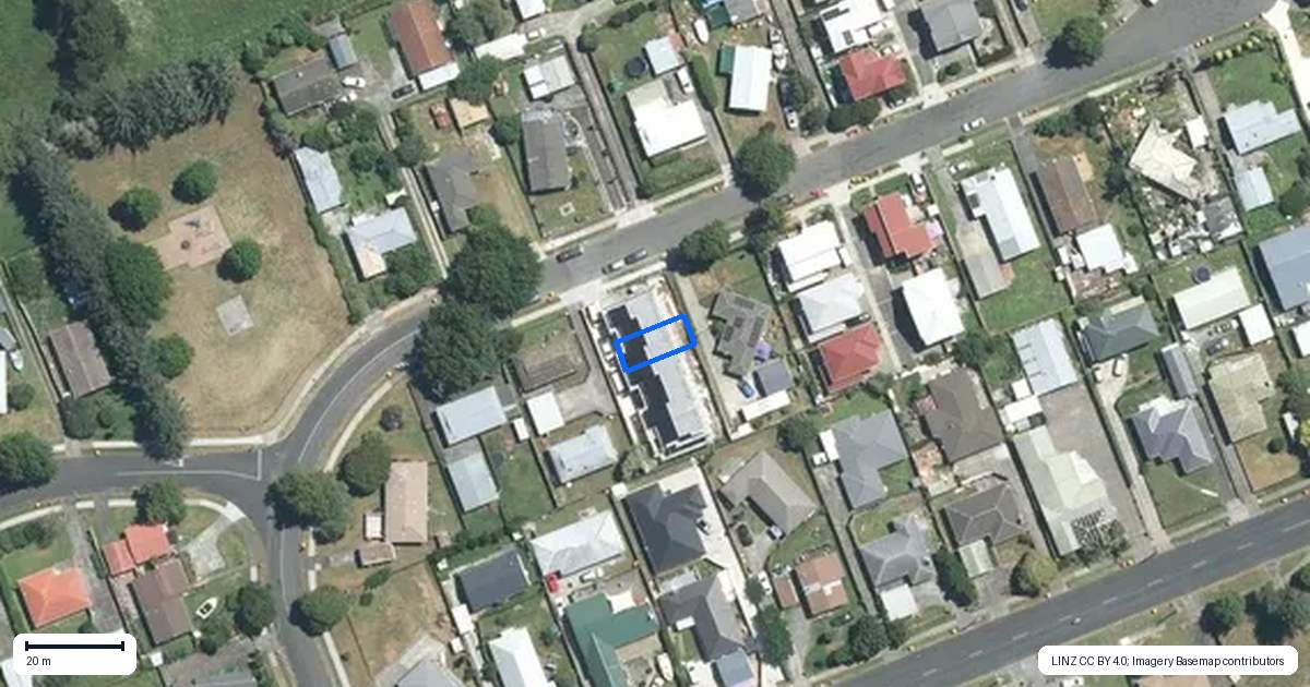 Property context map for 9B Pukeroa Place, Papakura