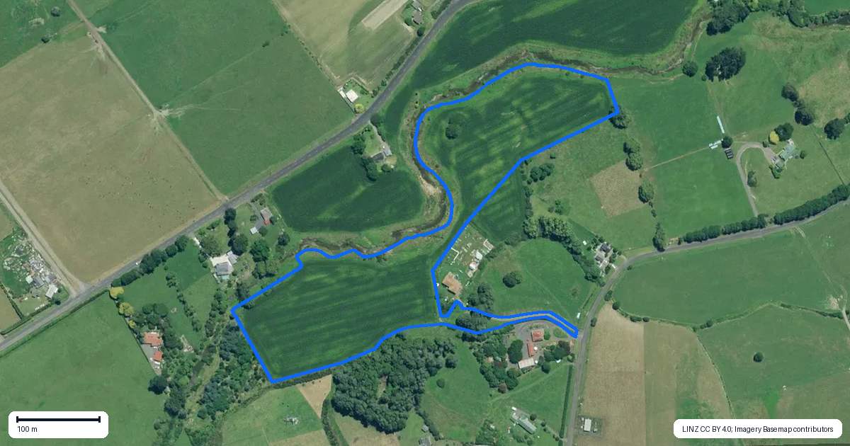 Property context map for 79 McKenzie Road, Mangatawhiri