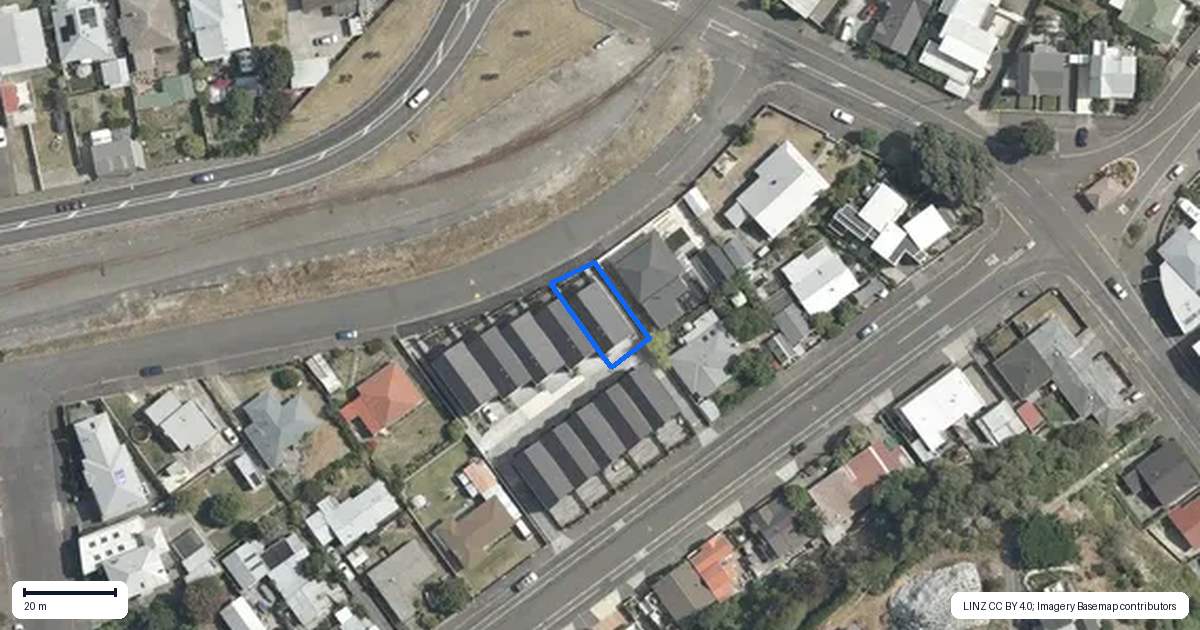 Property context map for 2 Kenny Avenue, Ahuriri, Napier