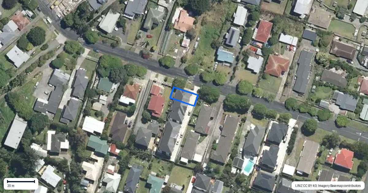 Property context map for 1/119 Gardner Avenue, New Lynn, Auckland